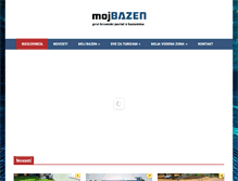 Tablet Screenshot of mojbazen.com